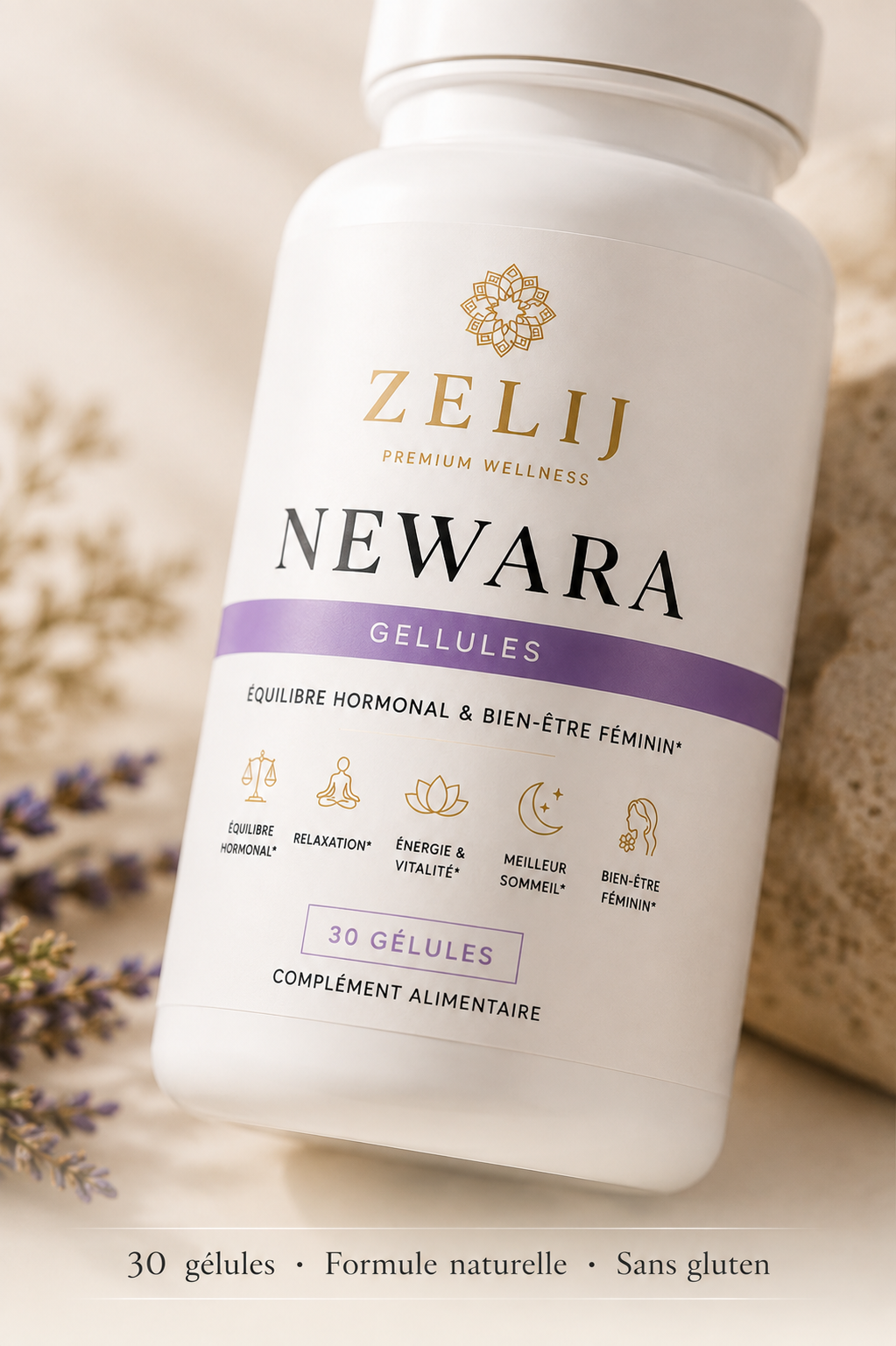 NEWARA — Complément alimentaire pour L'équilibre hormonal & bien-être féminin